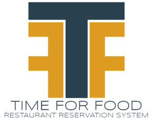 Time For Food Restaurant Reservation System Logo